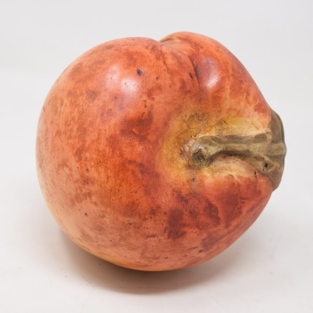 Oversized Peach Statue Fruit Decor Nature Large MCM Cottagecore Farmhouse Granny - Picture 6 of 16